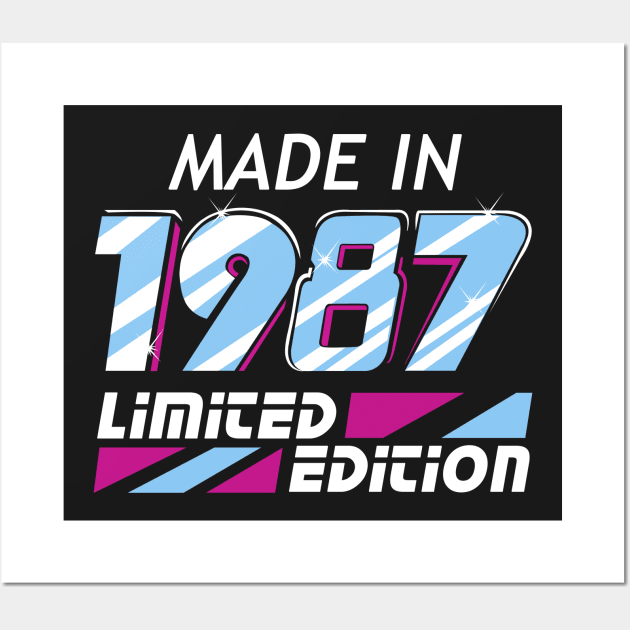 Made in 1987 Limited Edition Wall Art by KsuAnn